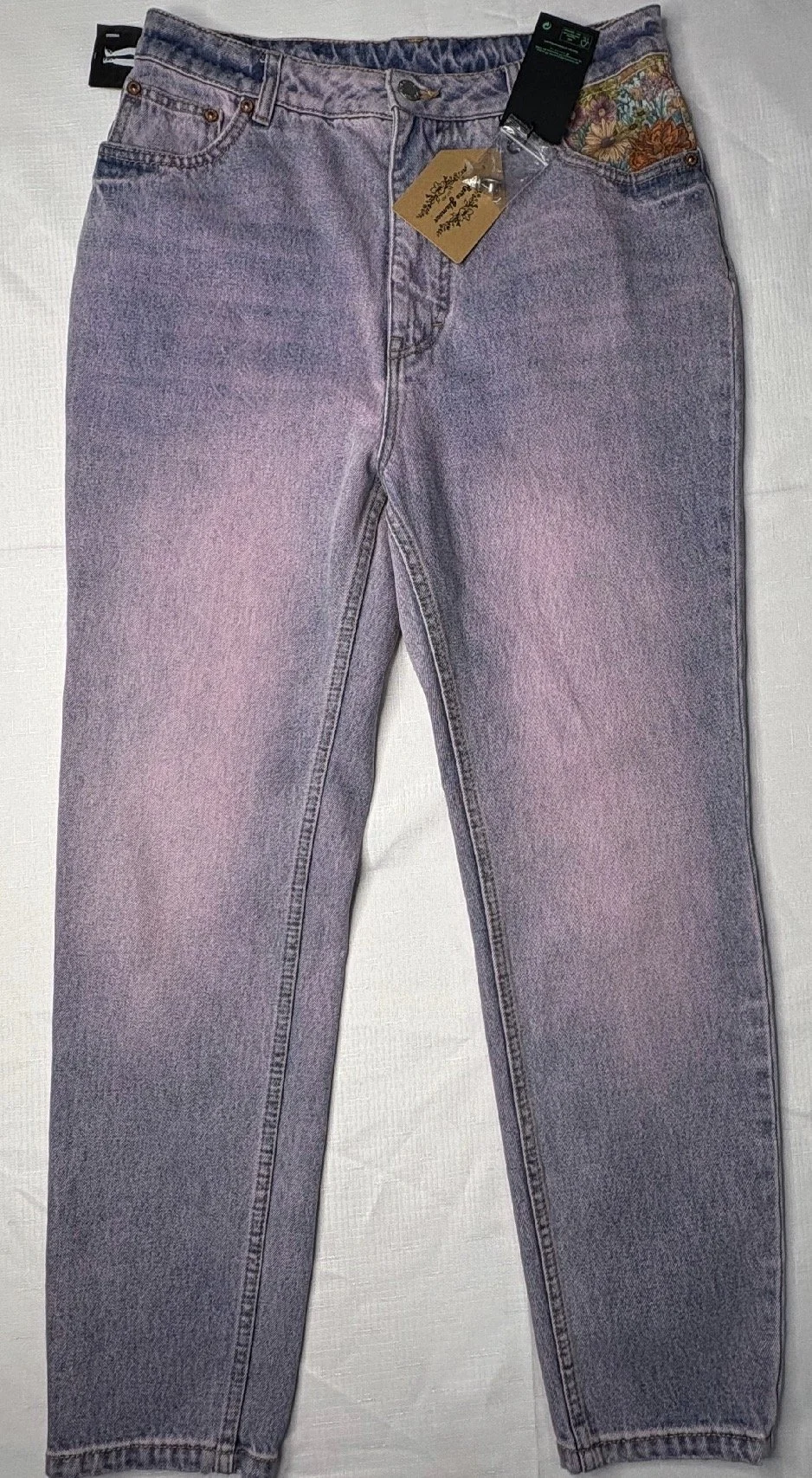 *NEW* 'Cheap Monday' Donna Pink Wash Denim Jean (Size 14)