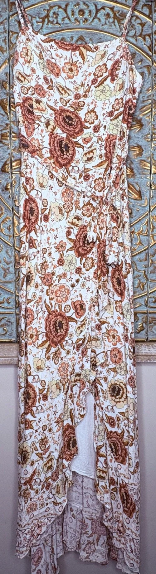 Swing Maxi Dress - Flowy Vintage Style (Size 8)