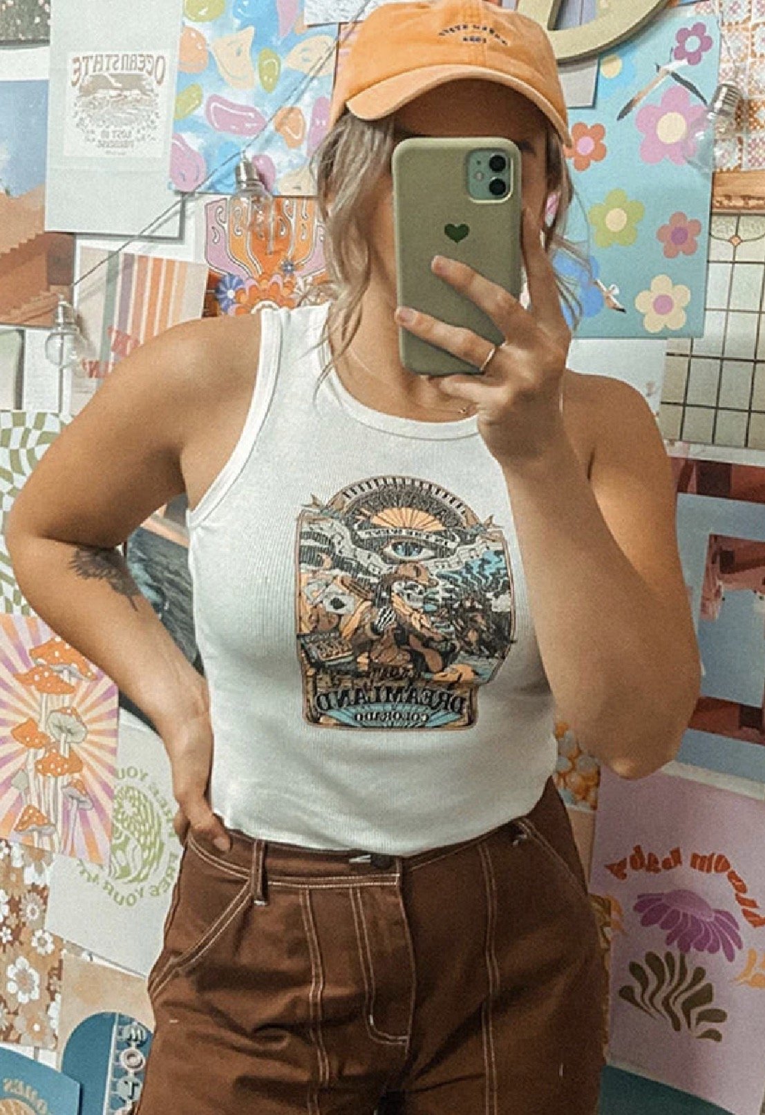 There's Calamity In The West Tank - Y2K Casual (Size 10,14)