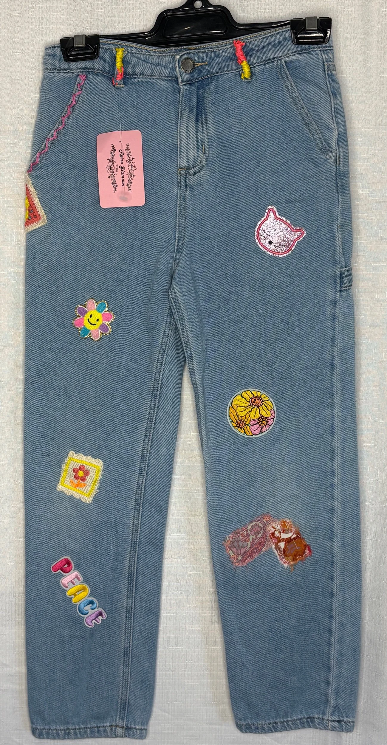 Childrens Upcycled Jeans - Casual Smart (Size 10)