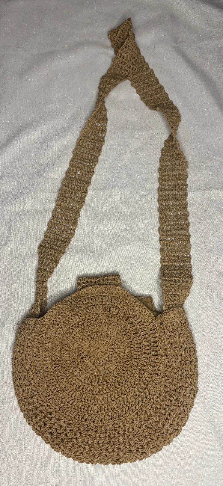 Ratten Circular Beach Bag
