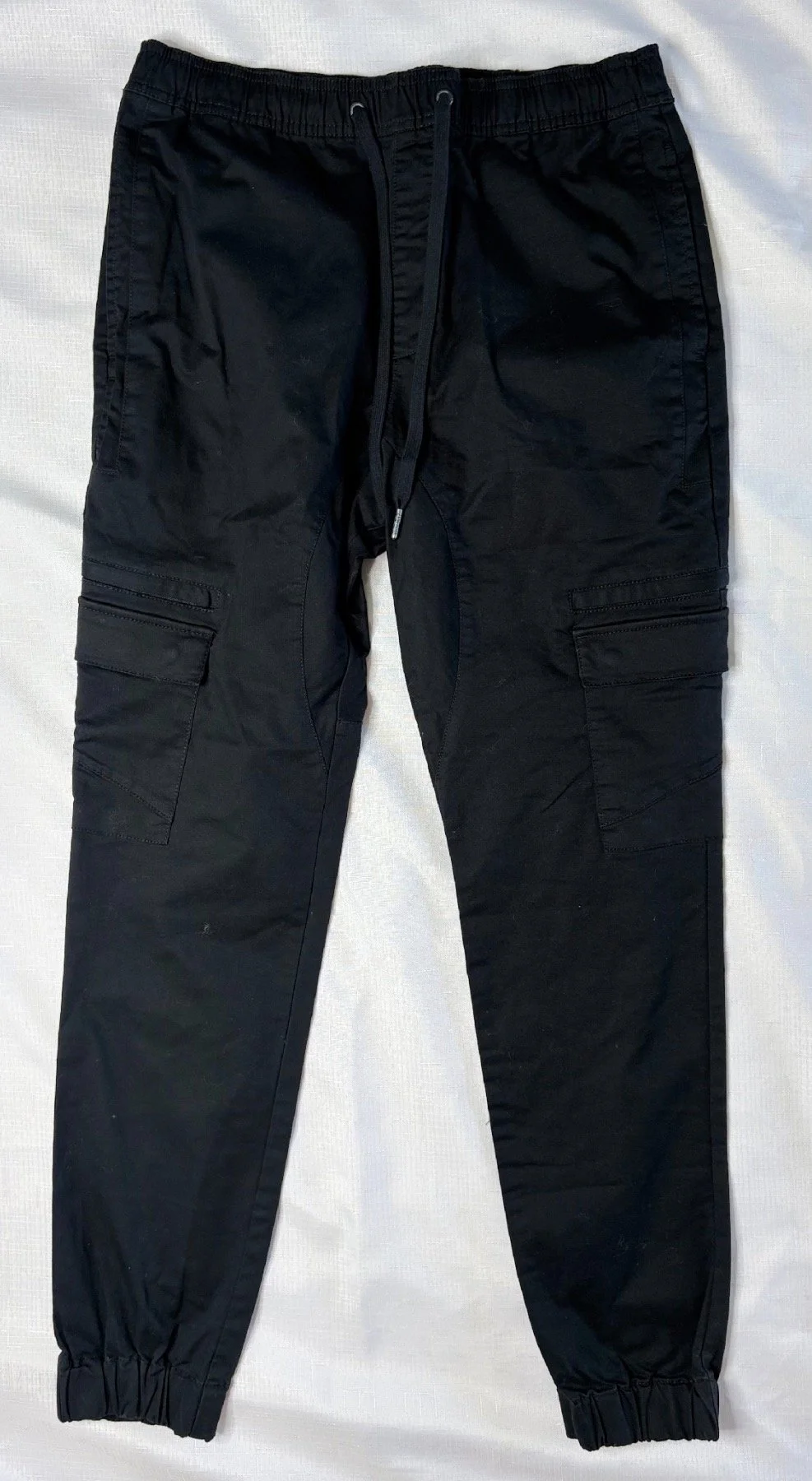 NEW 'Zanerobe' Black Cargo Jogger Pant (Size S)