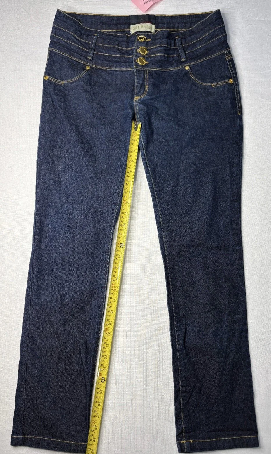 *NEW 'Lanca Perfume Couture' Vintage Low Rise Denim Jeans - Smart (Size 14)