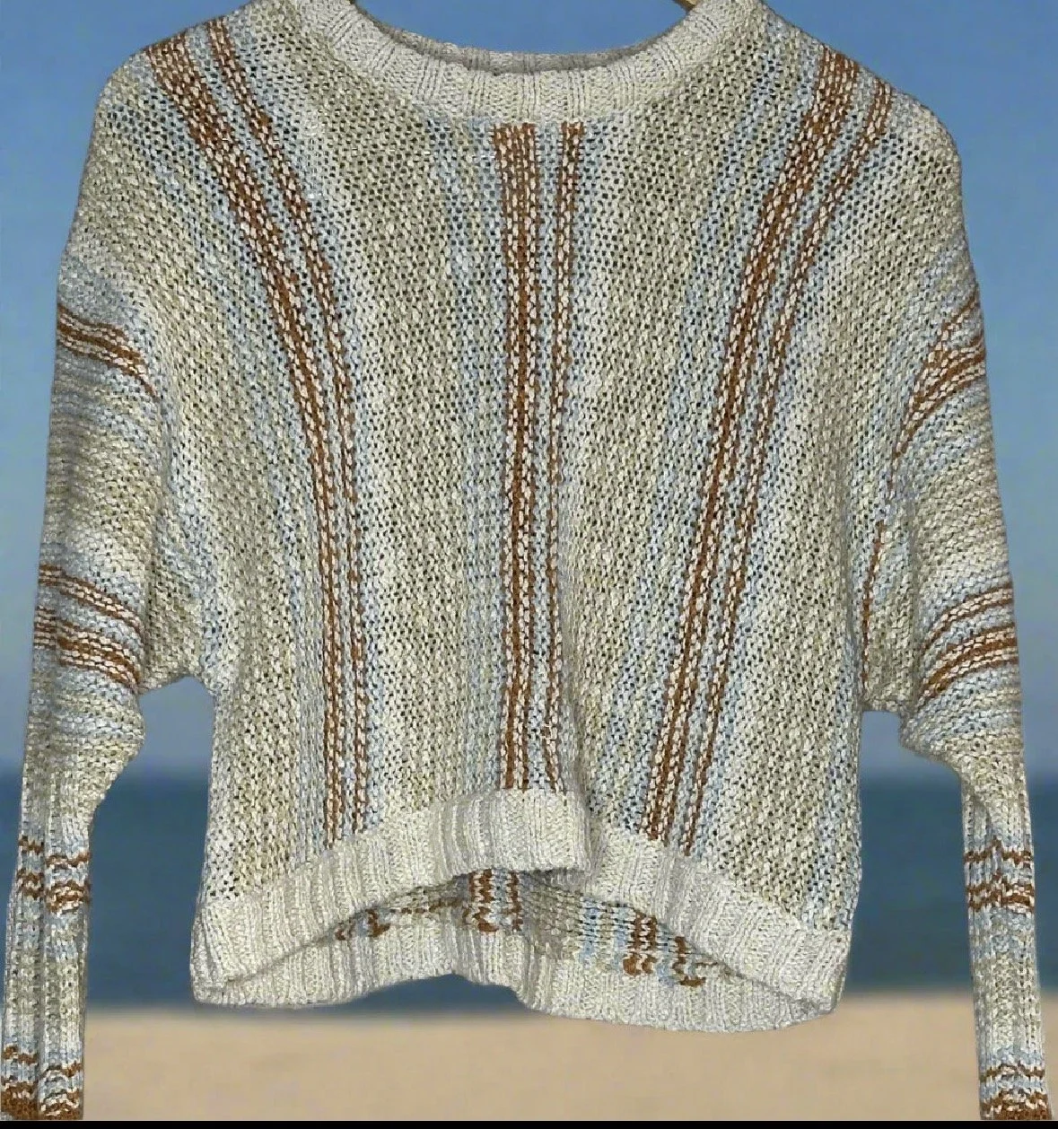 Billabong Striped Knit Jumper - Casual Cosy (SizeXS)