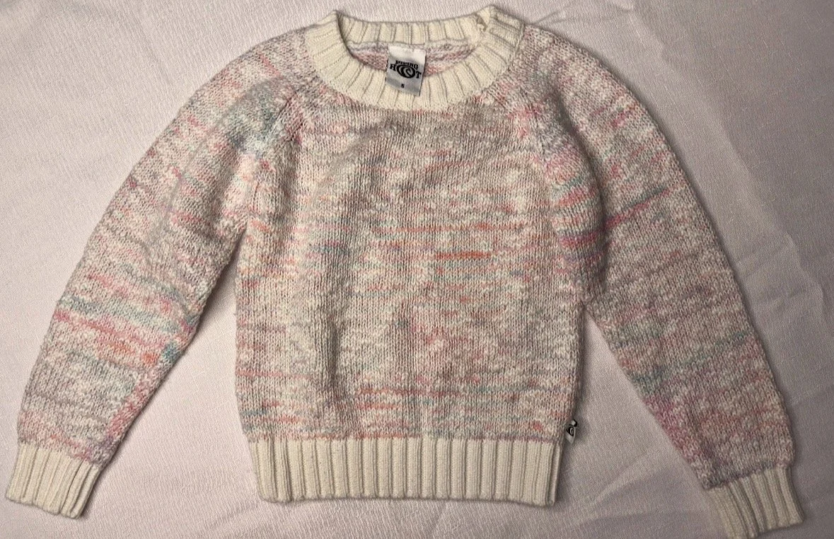 'Piping Hot' Knitted Kids Jumper- Casual (Size 5)