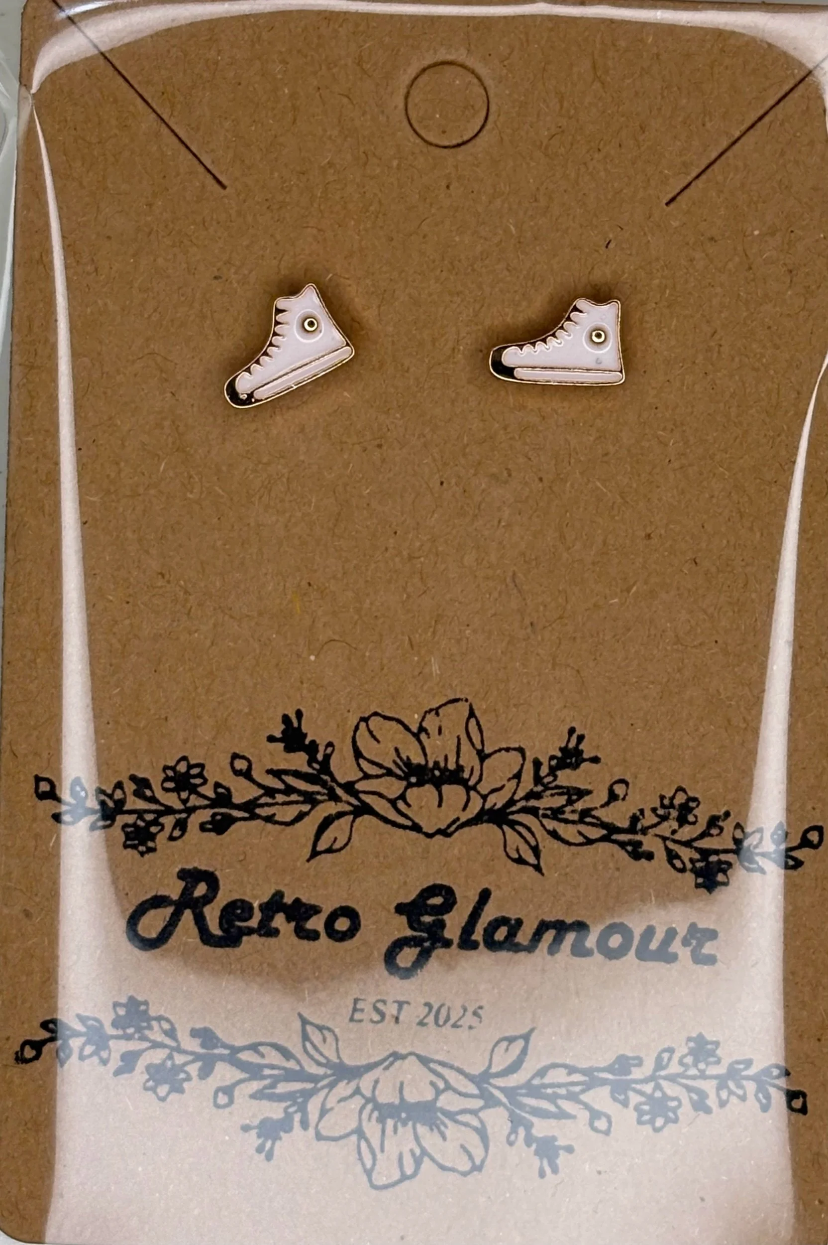 Hi Top-Sneakers Stud Earrings