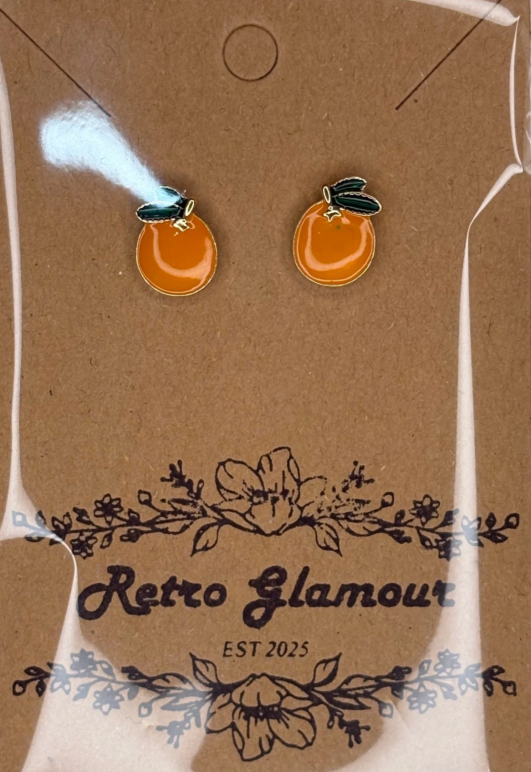 Oranges Stud Earrings