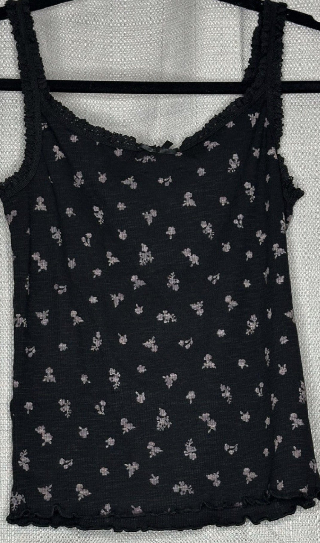*NEW 'Jay Jays' Black Floral Lace Tank - Smart Casual ( Size M )