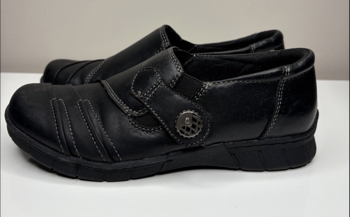 Jess Leather Shoes - Comfortable Vintage Style (Size 6.5)