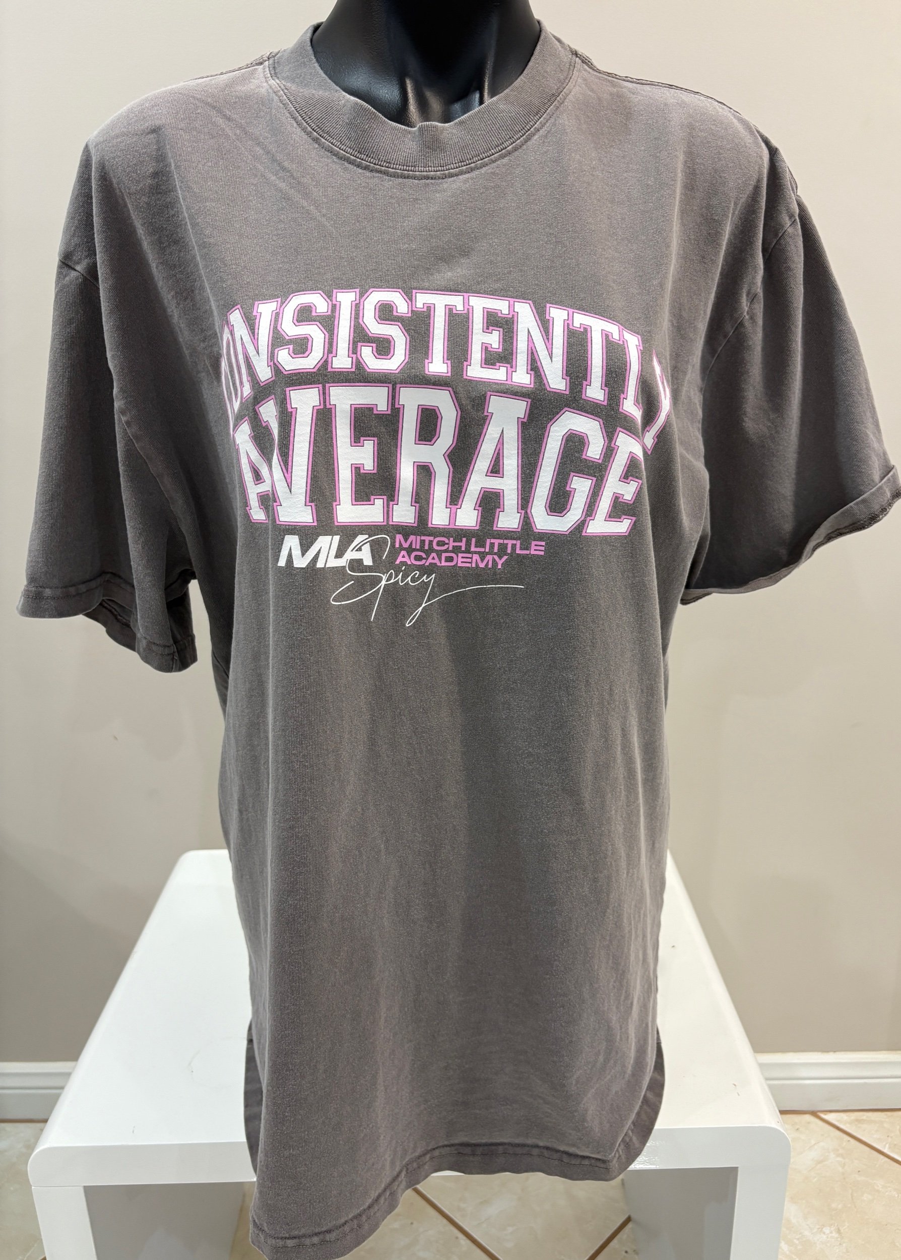 Consistently Average Unisex T-shirt (Size L)-Retro Glamour
