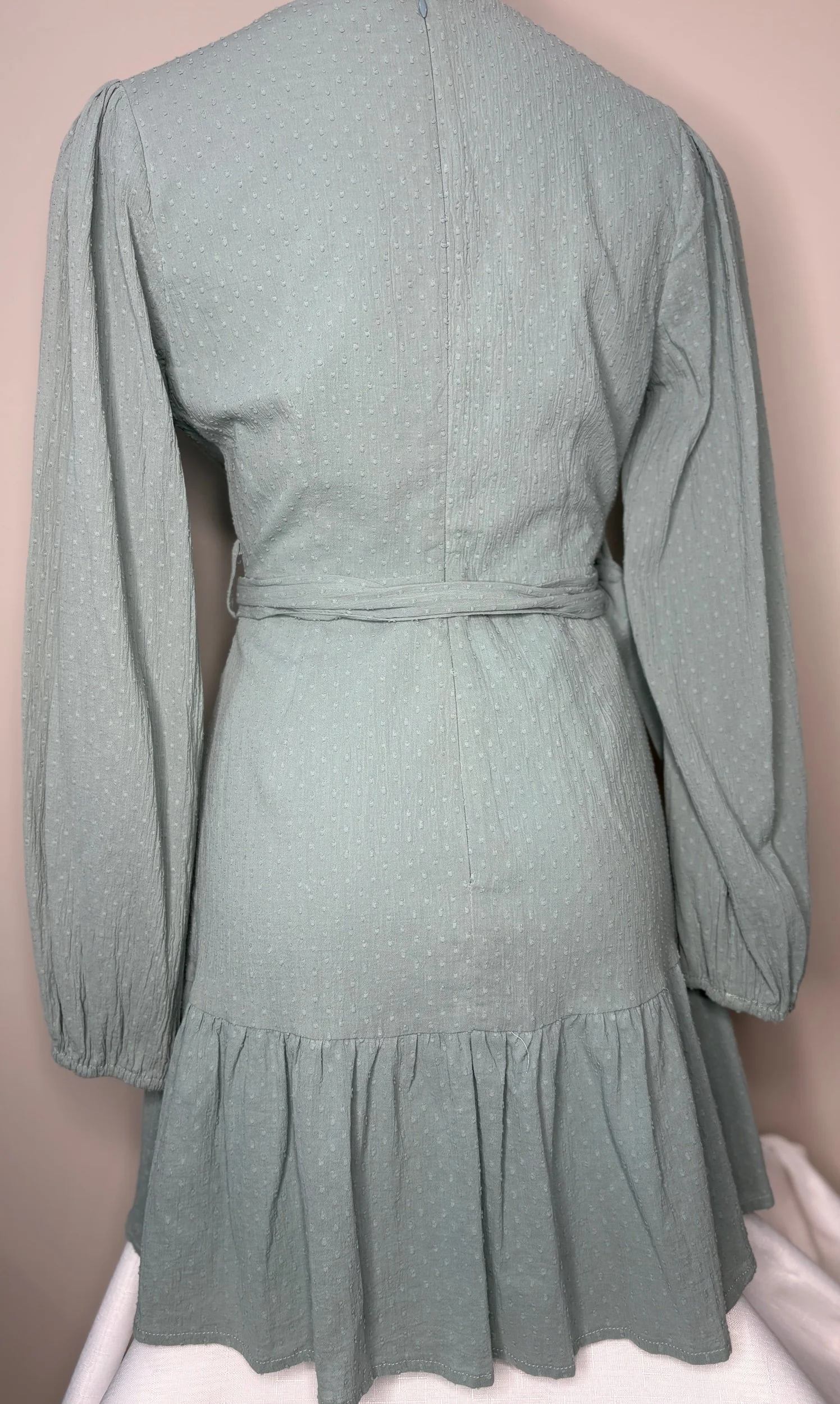 Fresh Soul Mint Mini Dress (Size 10) - Retro Glamour