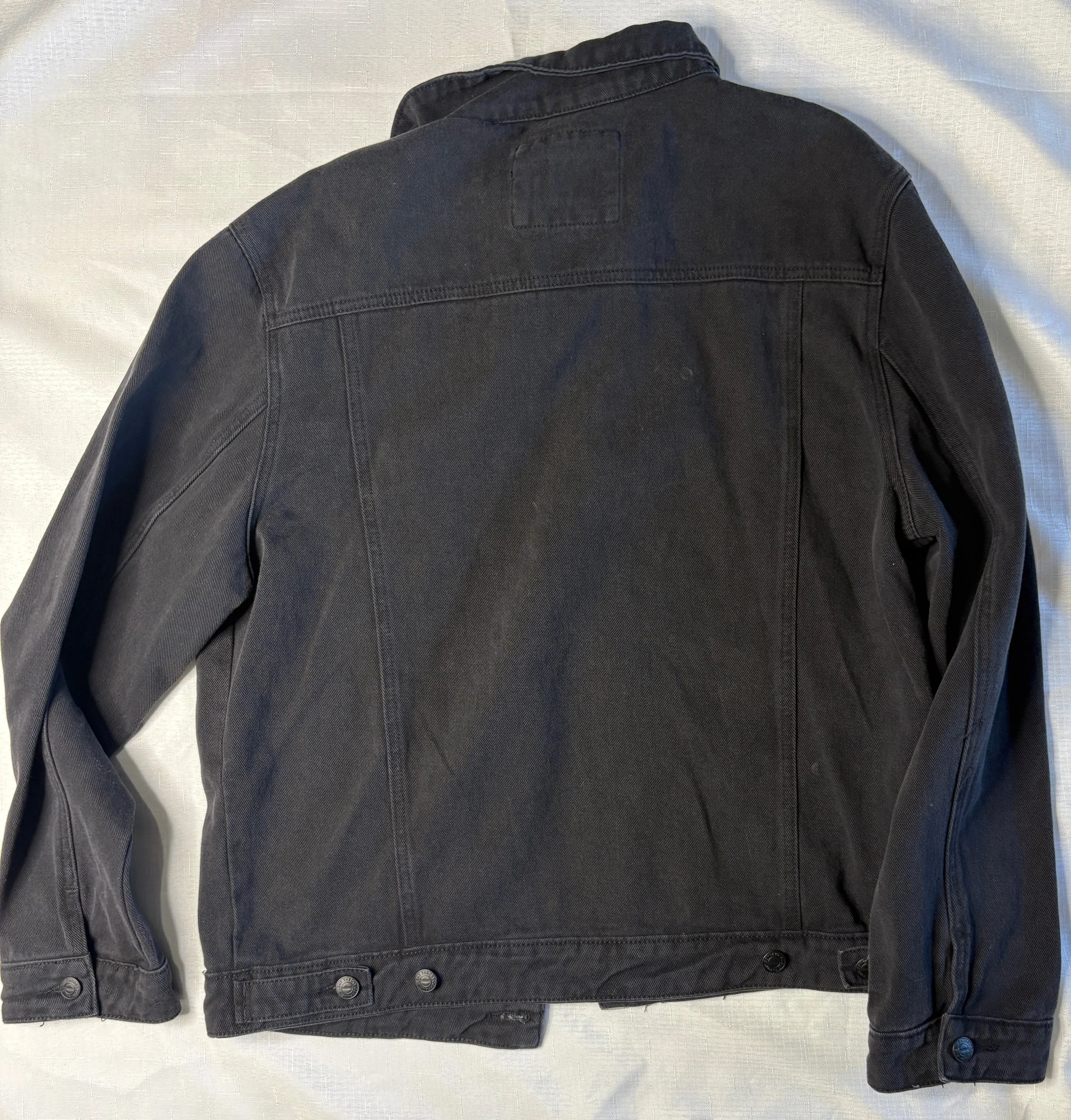 Silent Theory Black XXL Men's Denim Jacket -Retro Glamour