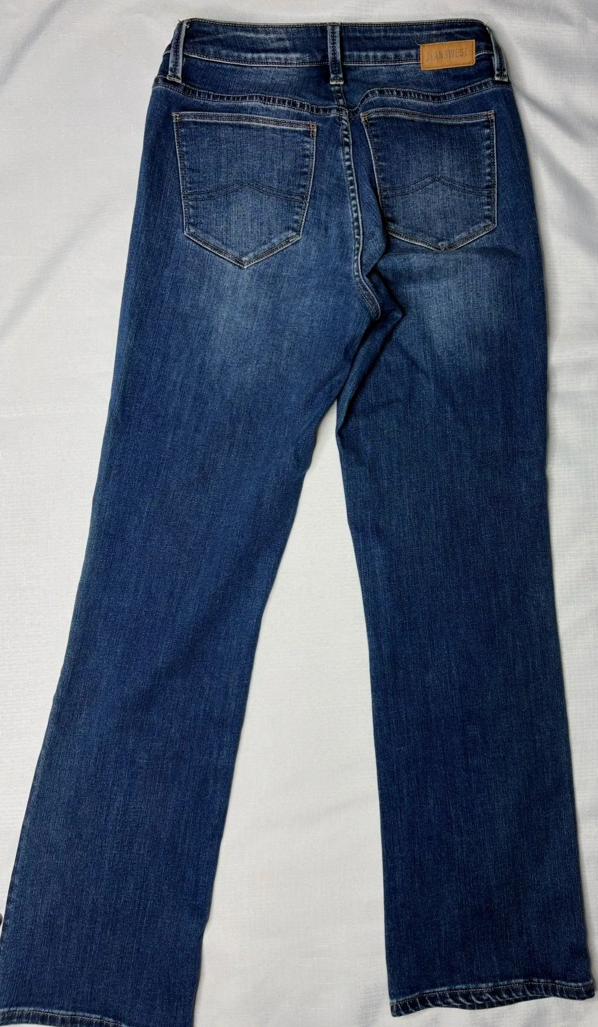 Jeanswest Bootcut Dark Denim Jeans (Size 8) -Retro Glamour