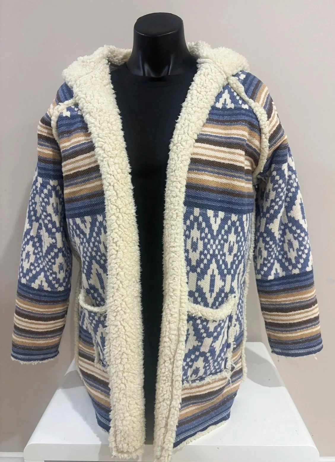 O'Neil Fur Lined /Hooded Surf Jacket ( Size L/12) - Retro Glamour