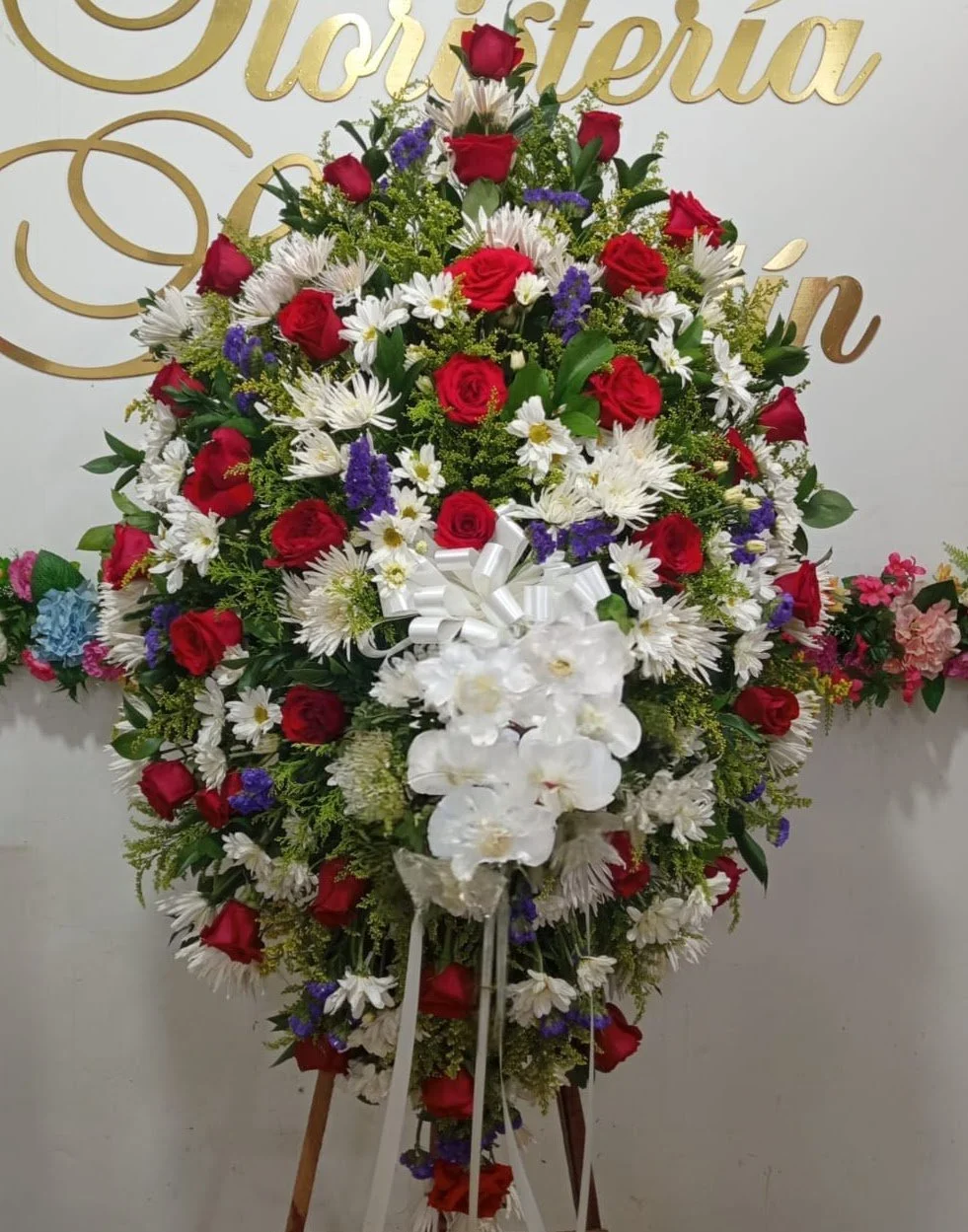 Tripode Margaritas y Rosas
