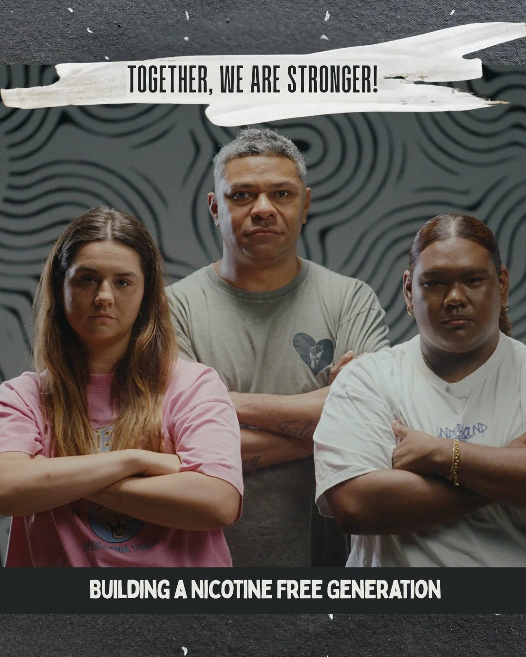 The commercial Tobacco and Nicotine Industry profits from addiction. Building futures free from its influence is an act of resistance.
Young people, artists and Tackling Indigenous Smoking teams have brought culture, creativity and collective strengt