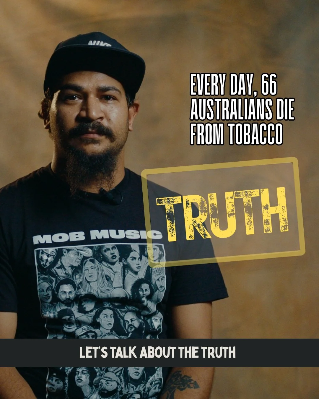 Let&rsquo;s talk about the truth. Commercial tobacco has caused enormous harm to Aboriginal and Torres Strait Islander peoples, families and Communities.

That harm did not happen by accident.

For generations, tobacco companies have made money from 