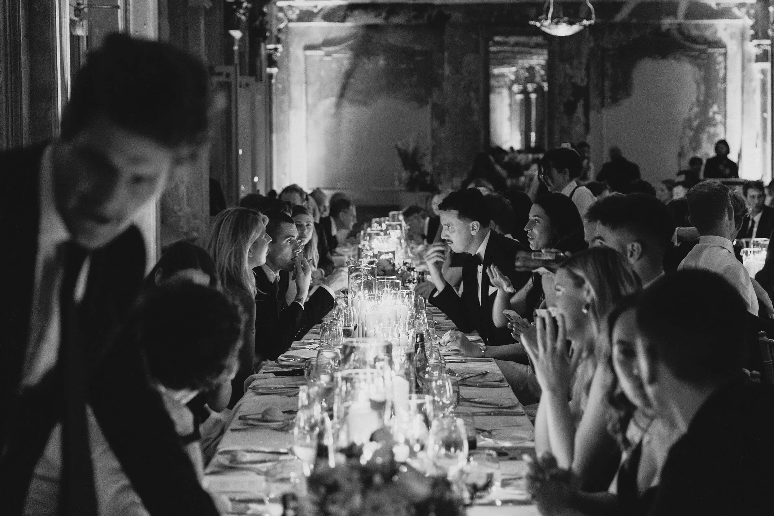 Melbourne wedding reception venue luxury seated