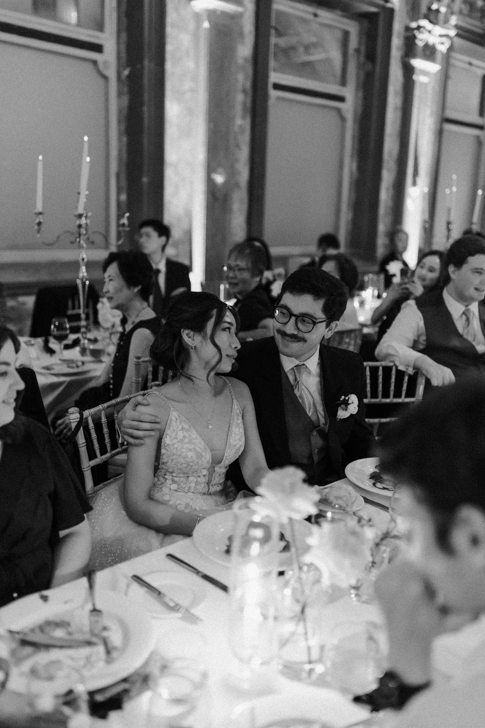 Melbourne wedding reception venue luxury seated