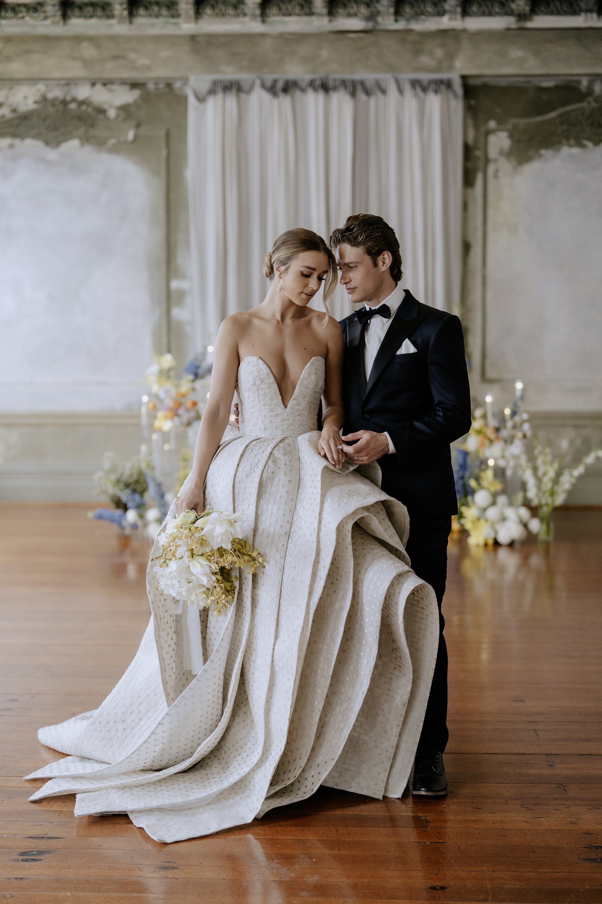 melbourne heritage fashion photoshoot location bridal