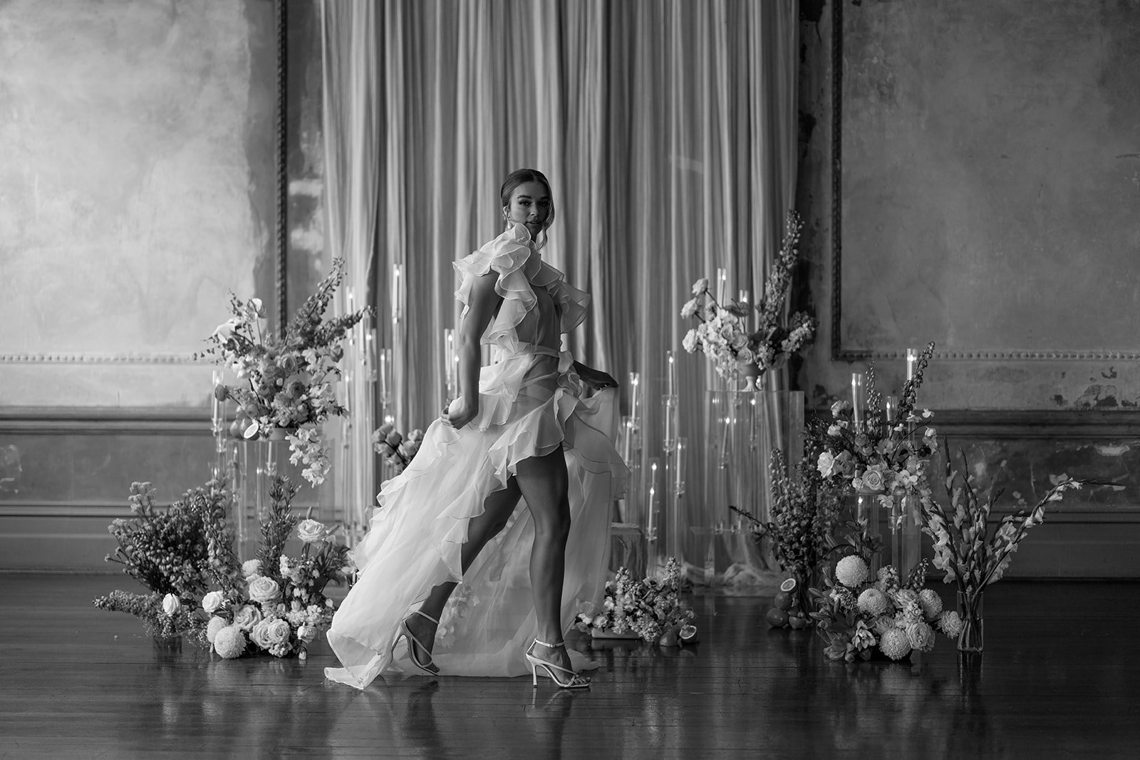 melbourne heritage fashion photoshoot location bridal