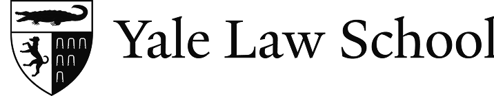 Yale Law School logo with shield emblem and text