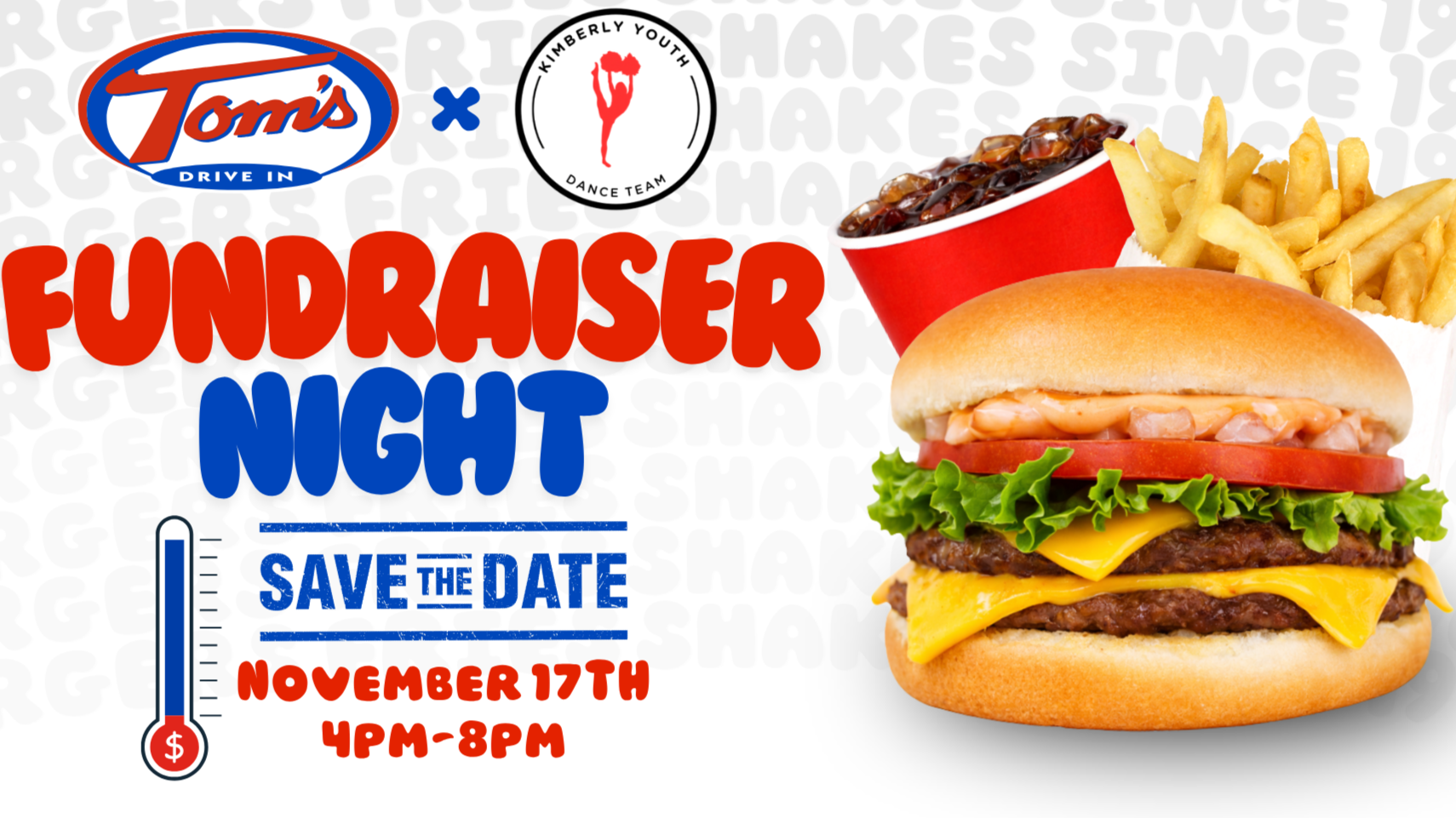 Tom's Drive In Fundraiser Dinner Night
