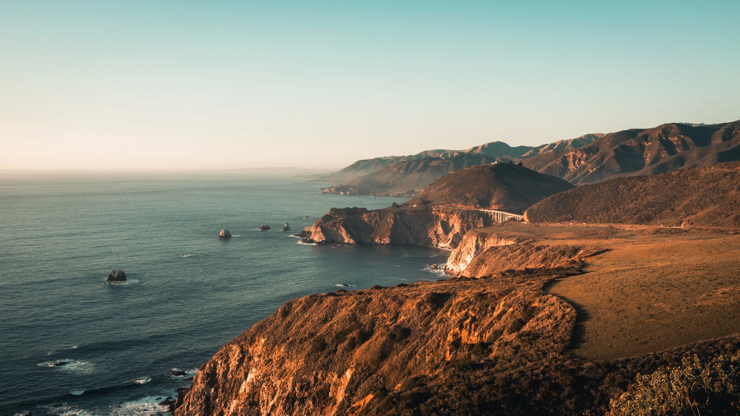 Soft Sunset on the Cali Coast