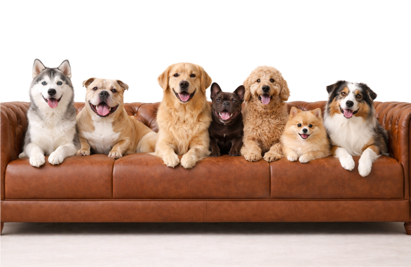 Trusted professional Pack walk private dog walk with We Made Fetch Happen dogs enjoying a structured group walk or one-on-one walk in Burlington, Ontario