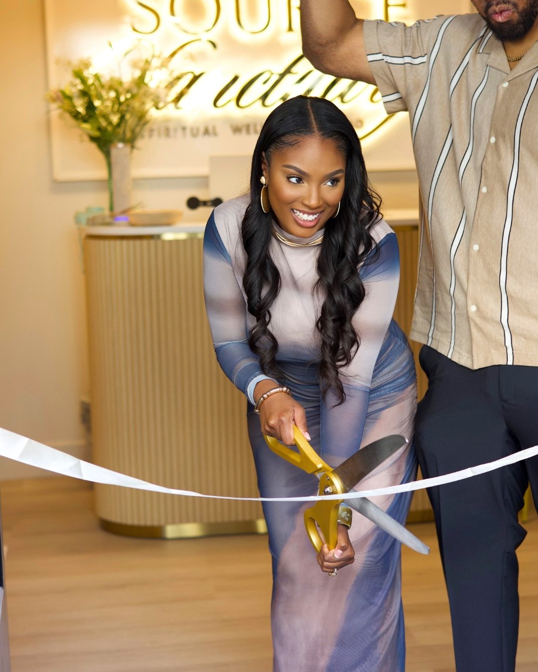 Thank you to my husband + beautiful soul tribe who helped bring the Source Sanctuary vision to life in different ways! ✨

With so much darkness + evil being revealed in the world it means so much to me, to open doors to a physical space devoted to he