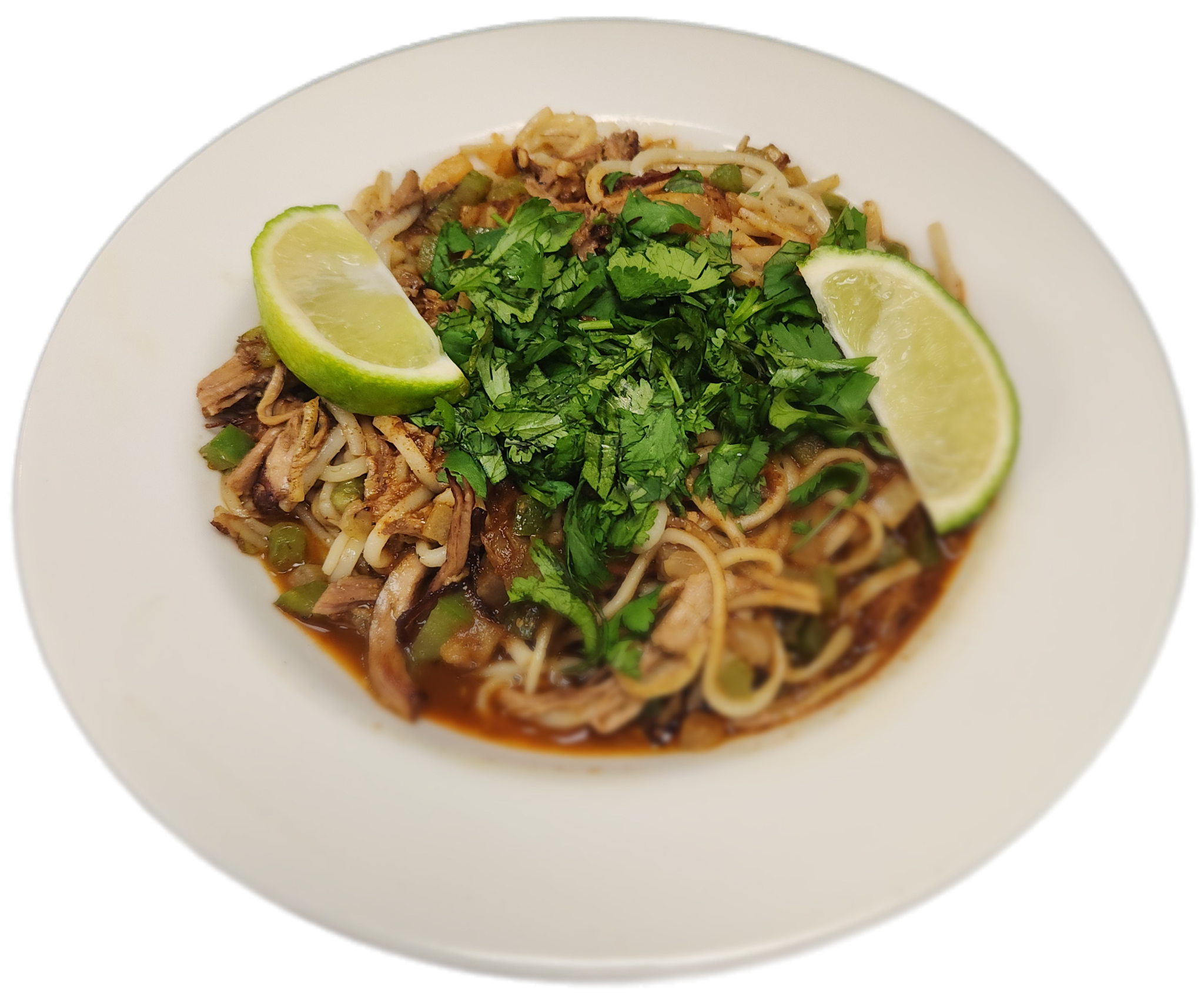 Birria Pork Lo Mein 