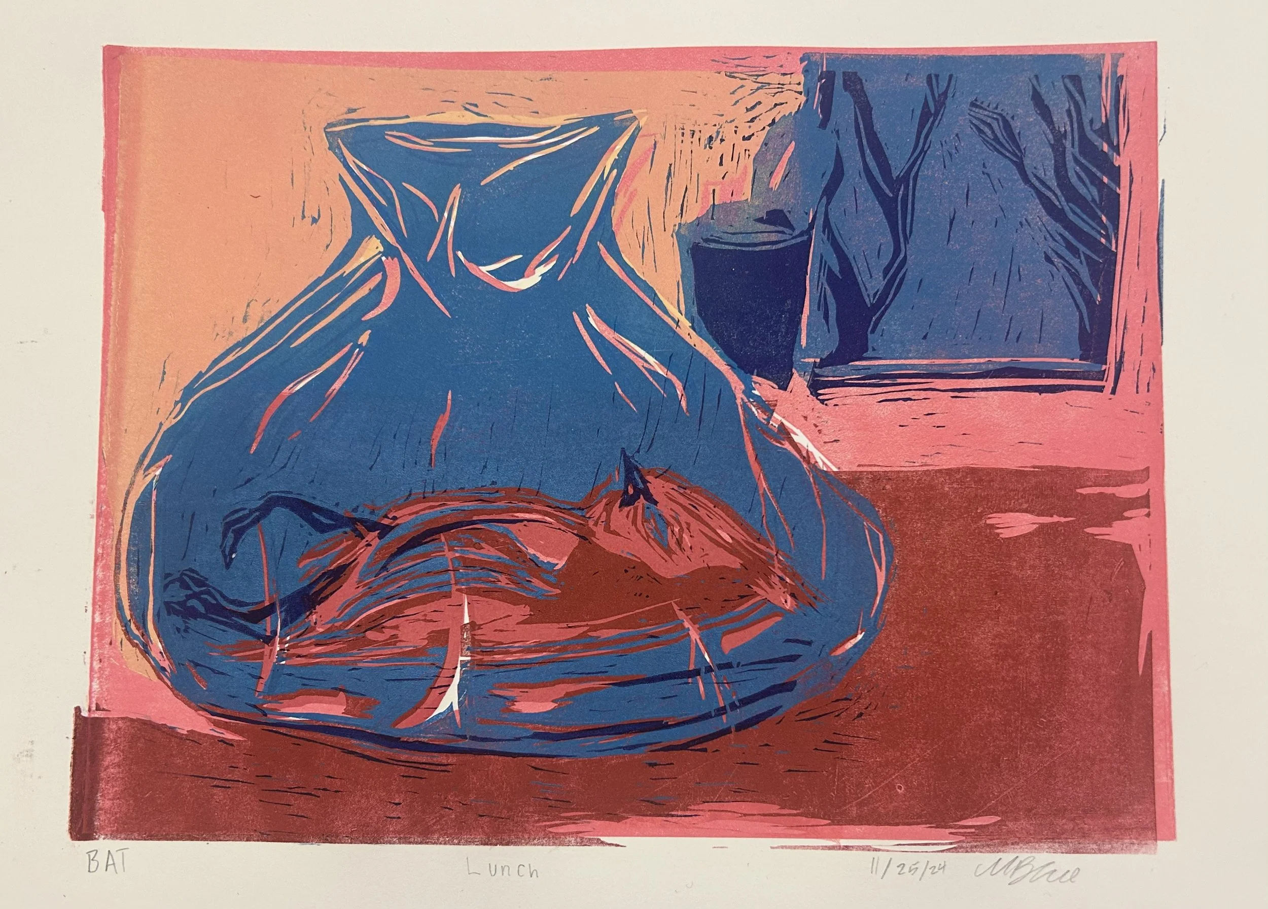 Lunch, 2024, Reduction Relief