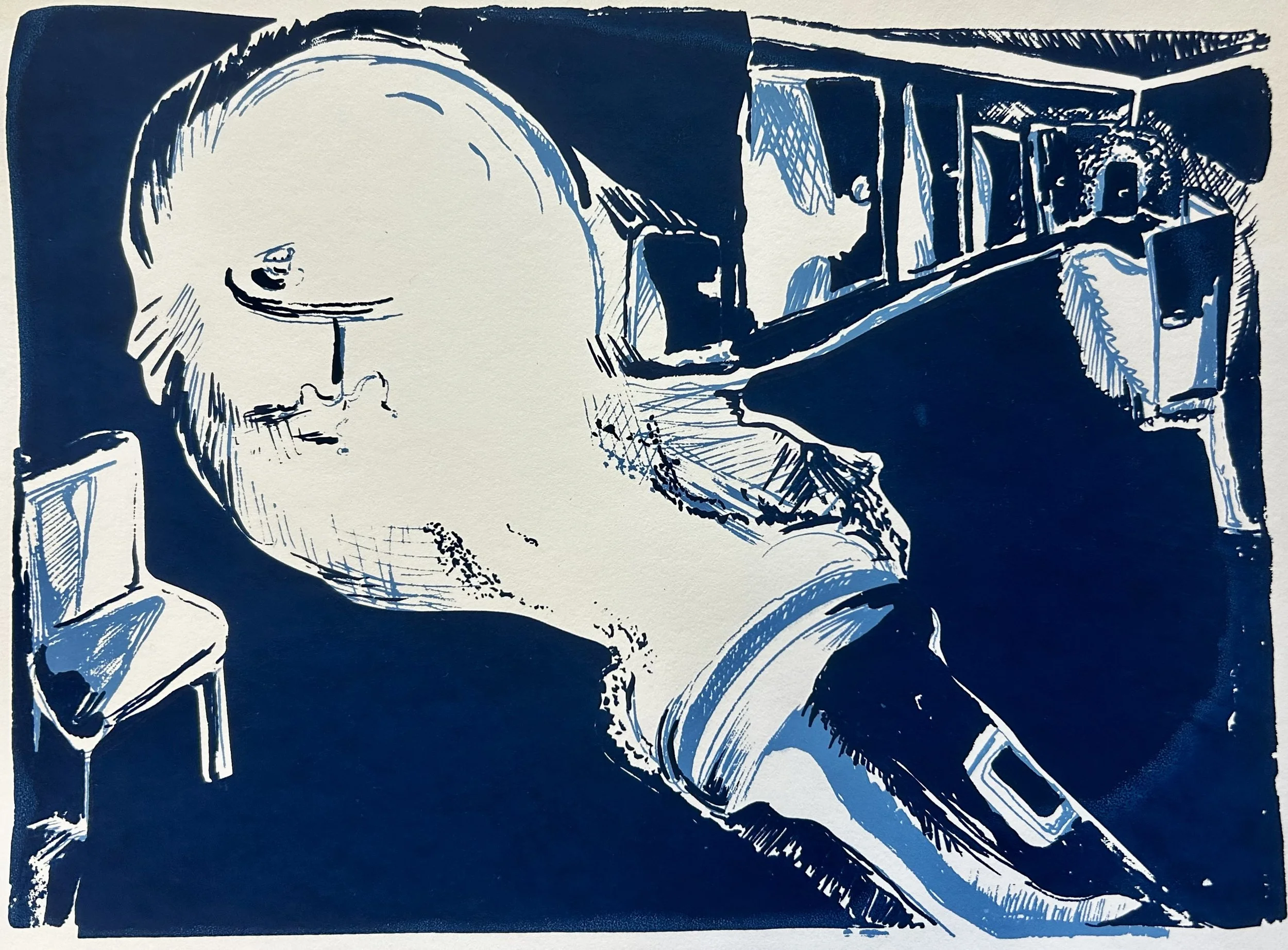 Before You Go to Bed, 2026, Screenprint