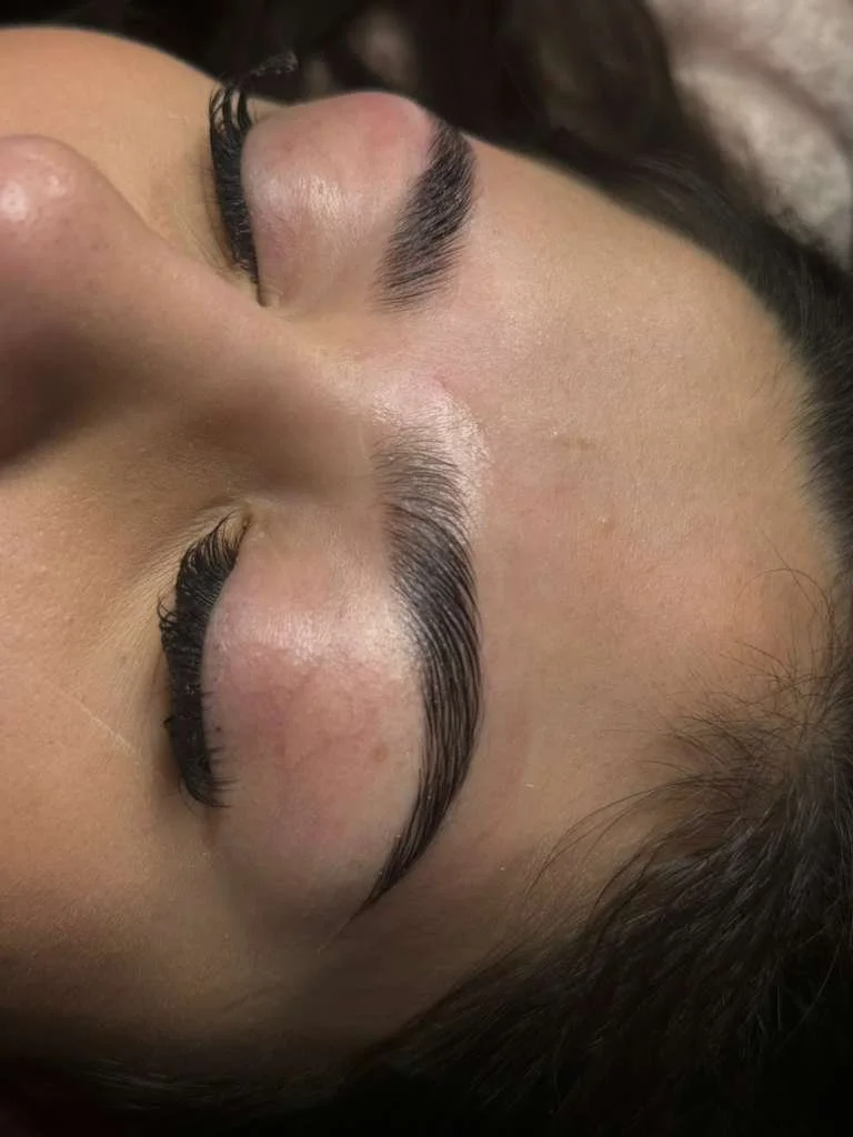 Brow lamination + wax (no tint)