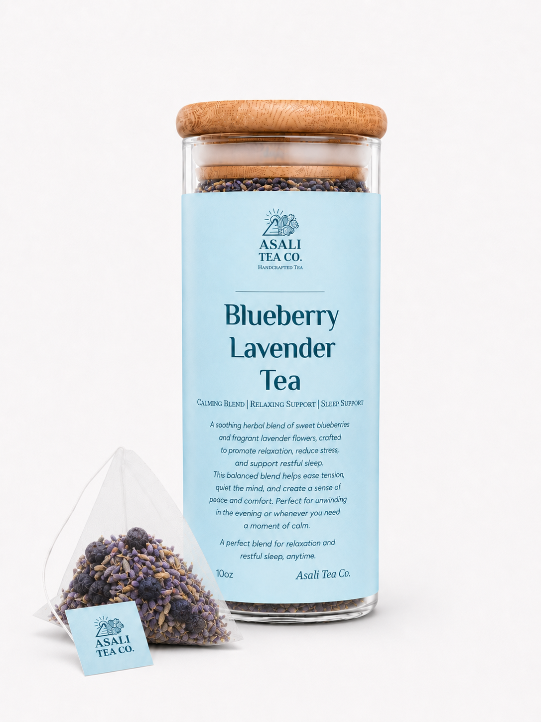 Blueberry Lavender Relaxation Tea