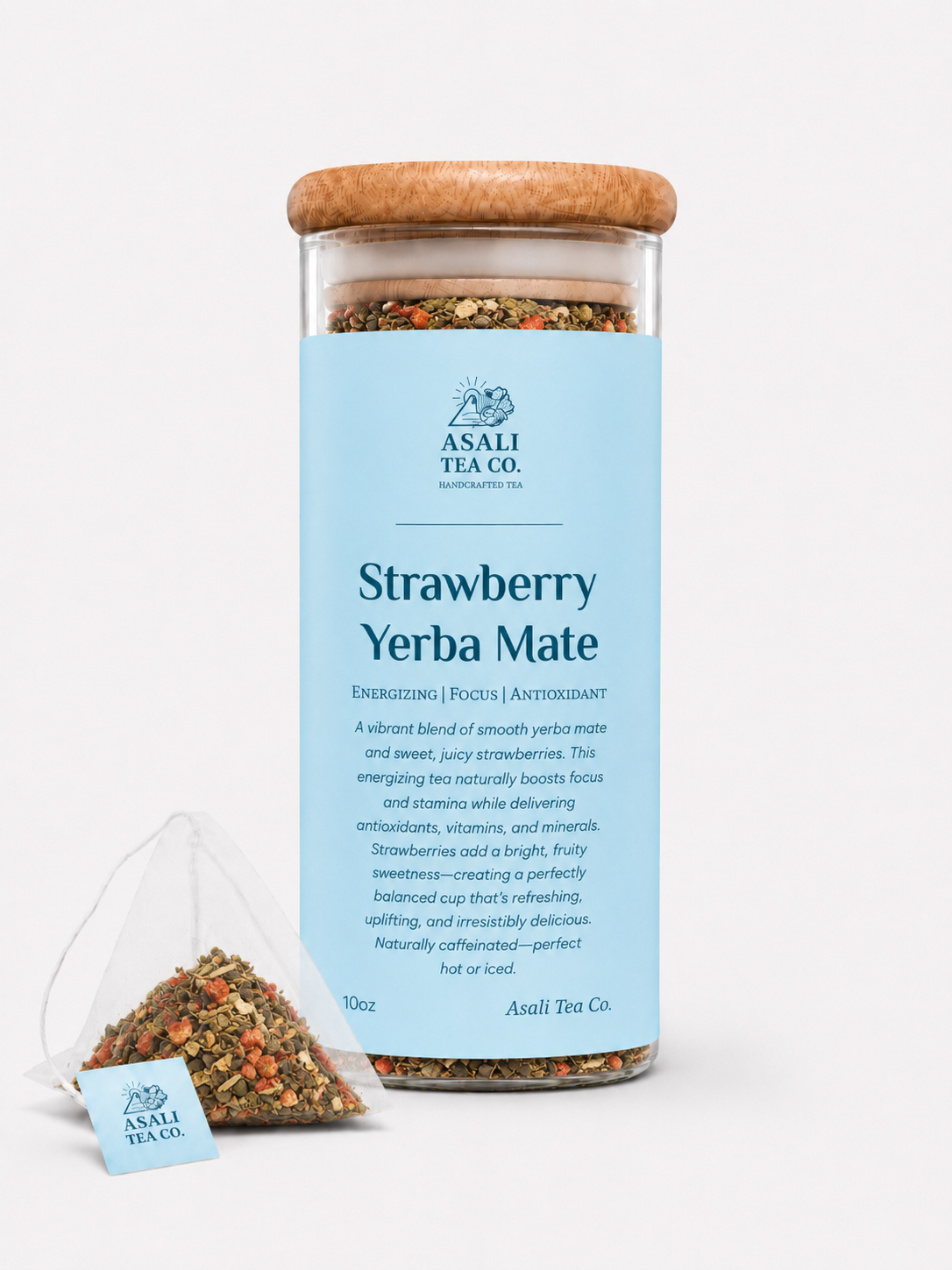 Strawberry Yerba Mate Tea