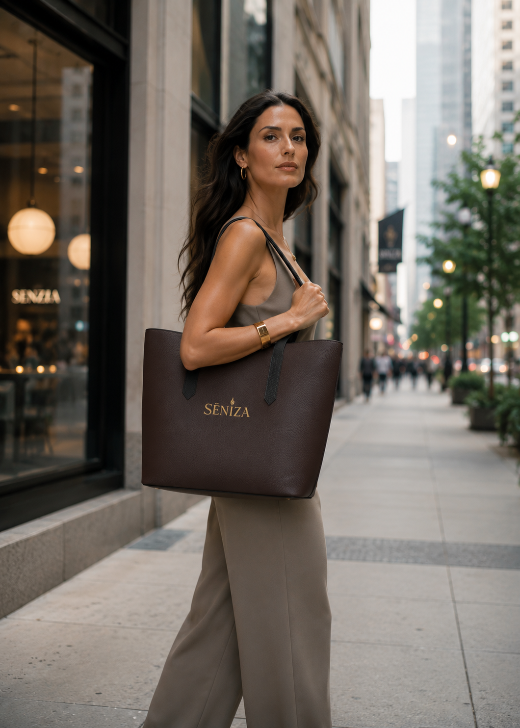 The Meridian Tote | Espresso Edition