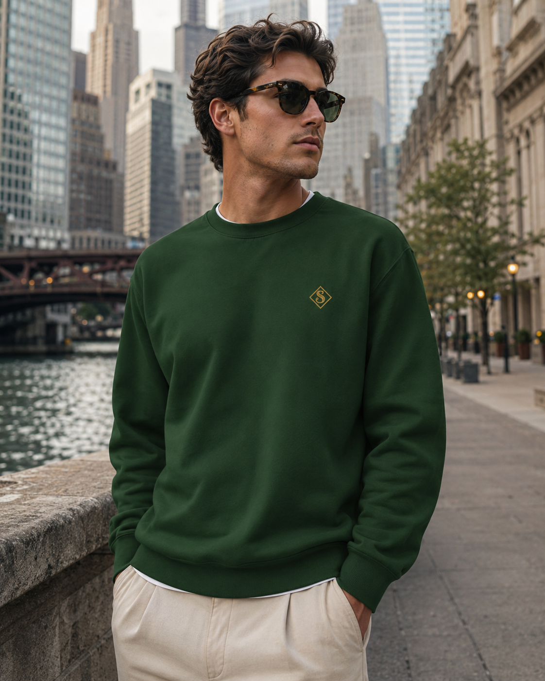 The Sëniza Crest Sweatshirt Unisex