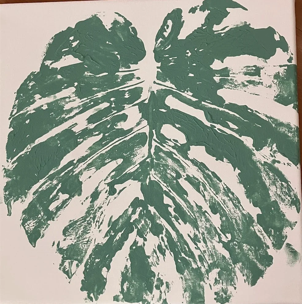 Leaf Canvas 12x12"