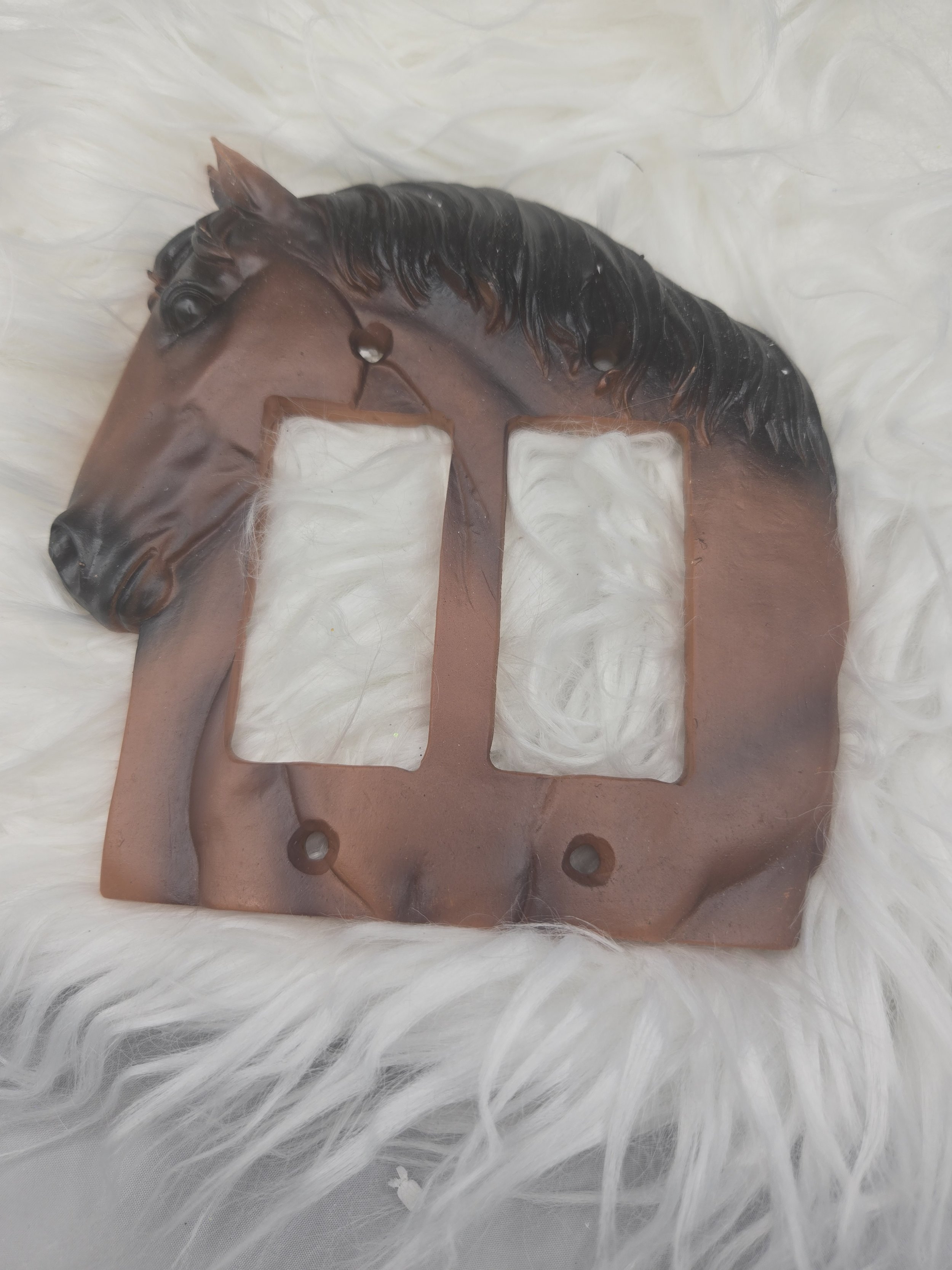 Horse Head Switch Cover (Double Switch)
