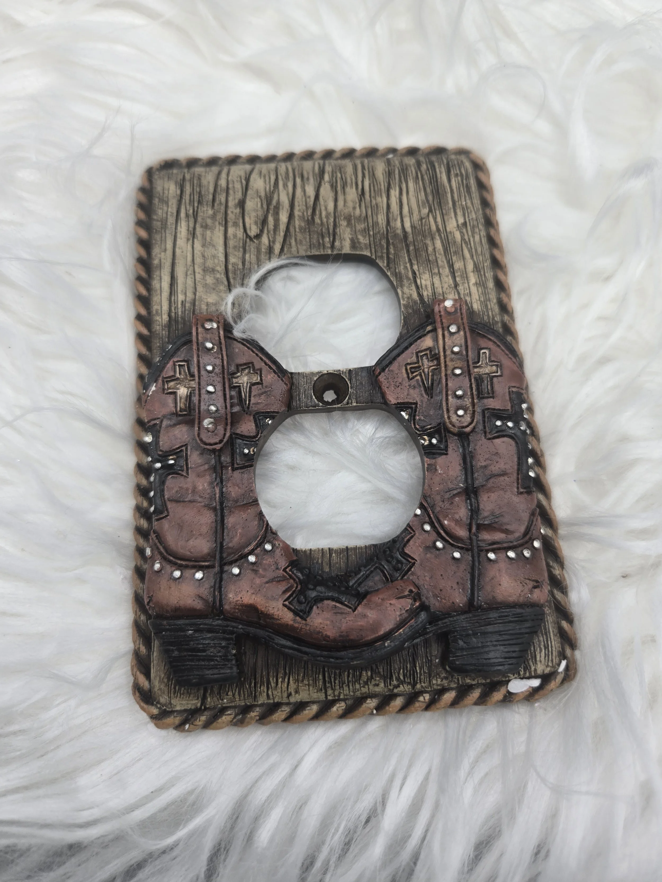 Cowboy Boots Electrical Cover