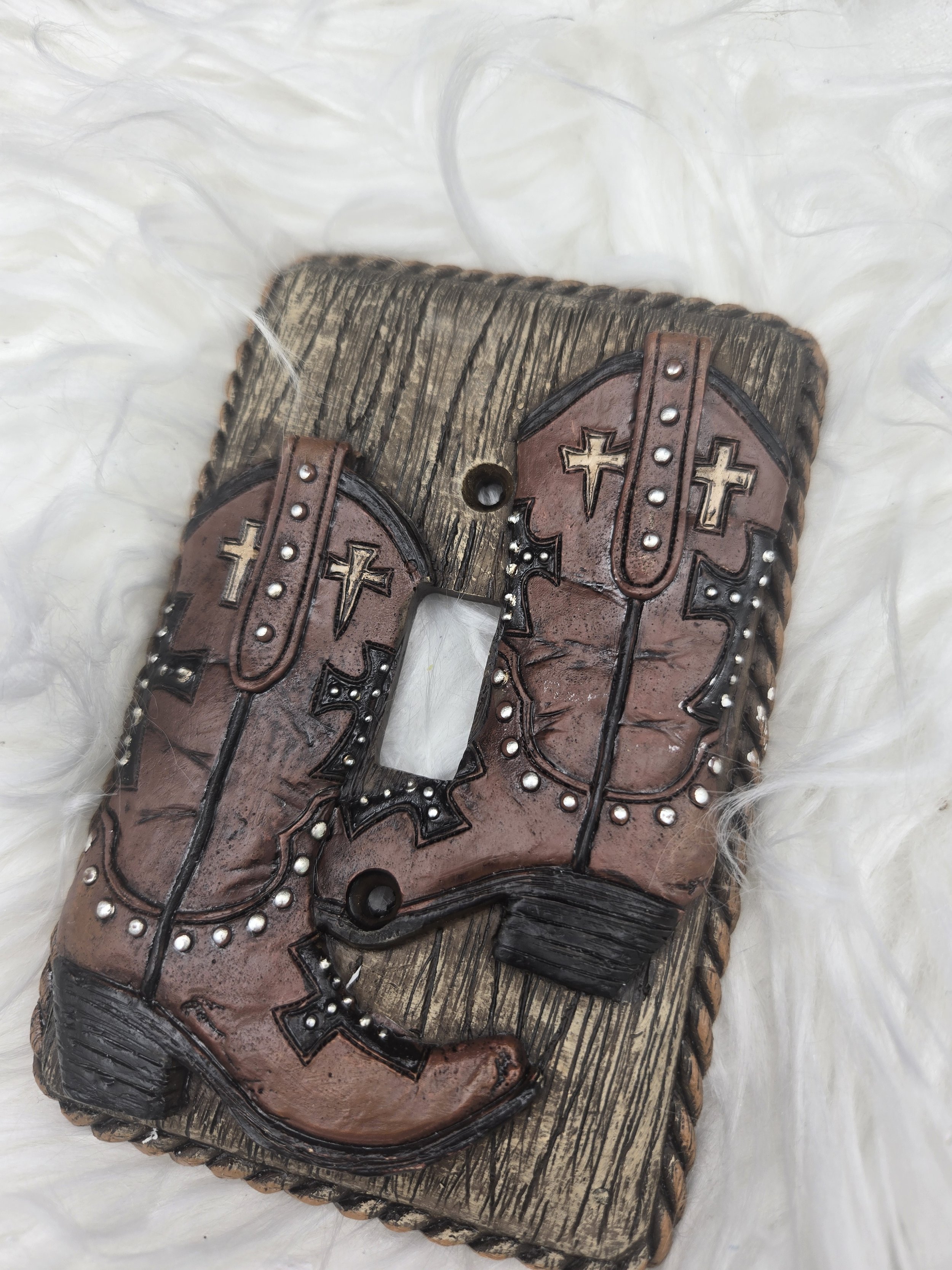 Cowboy Boots Switch Cover (Single Switch)
