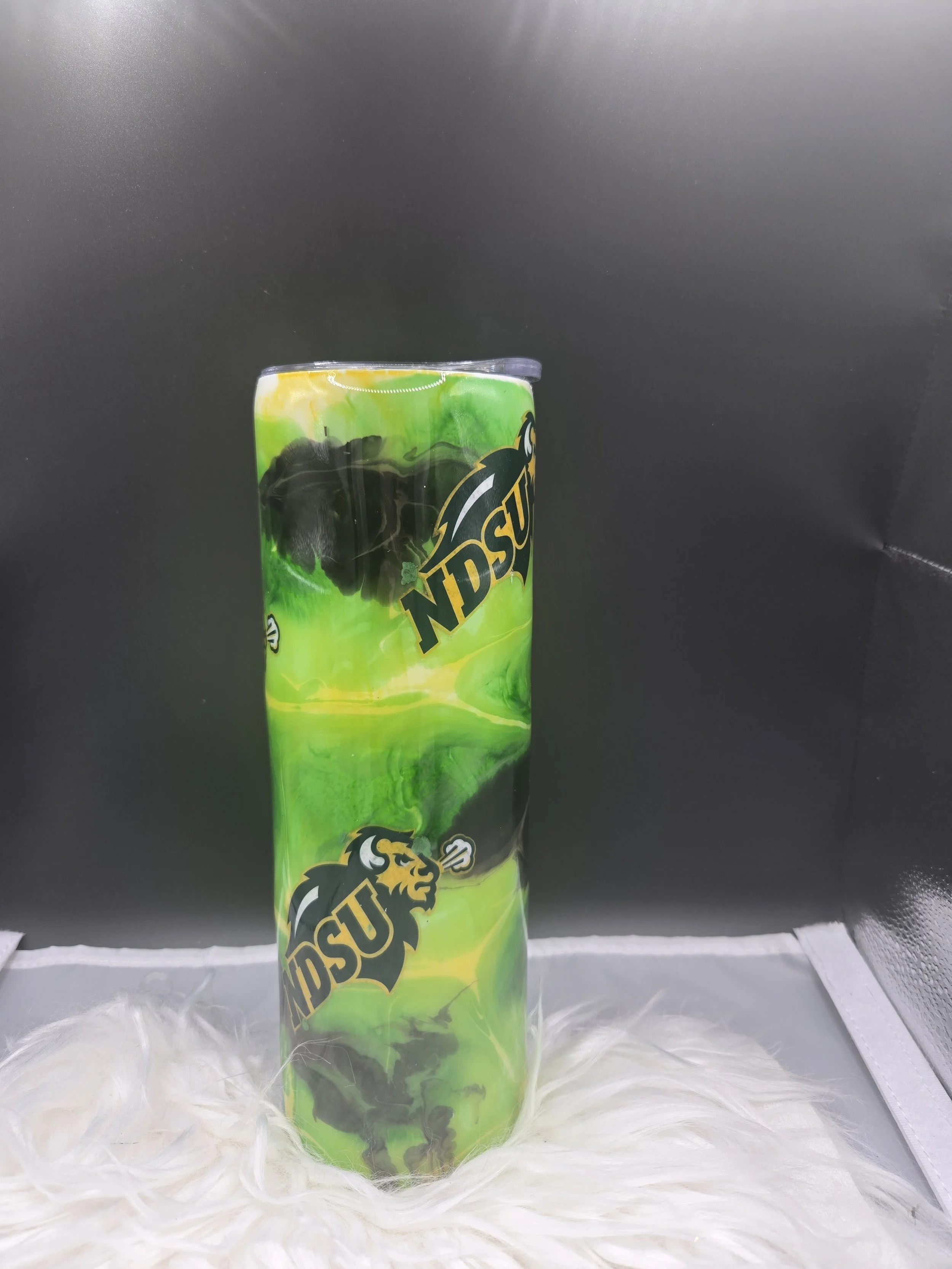 Custom Resin-Coated Stainless Steel 30 oz Skinny