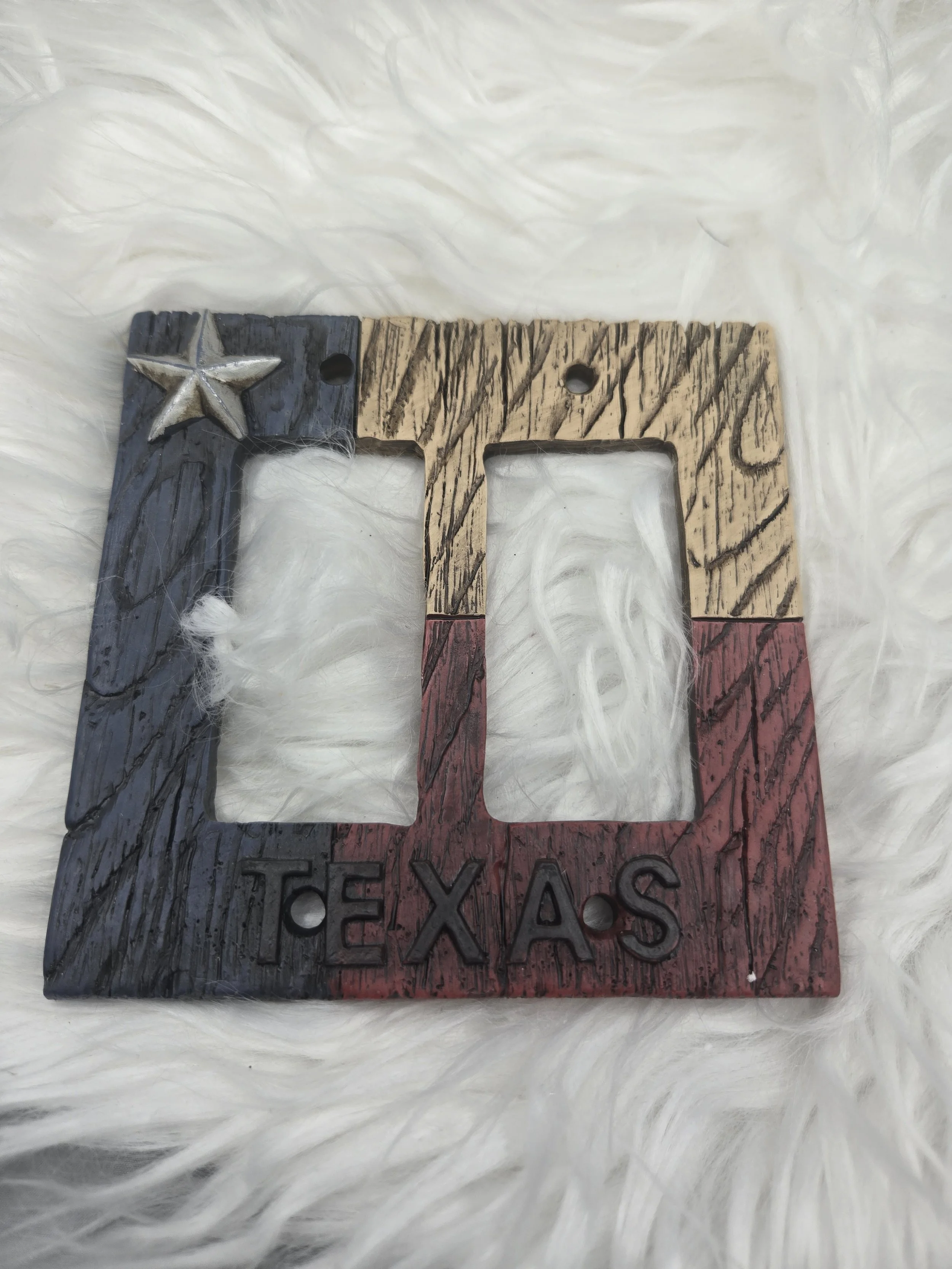 Texas Double Switch Cover