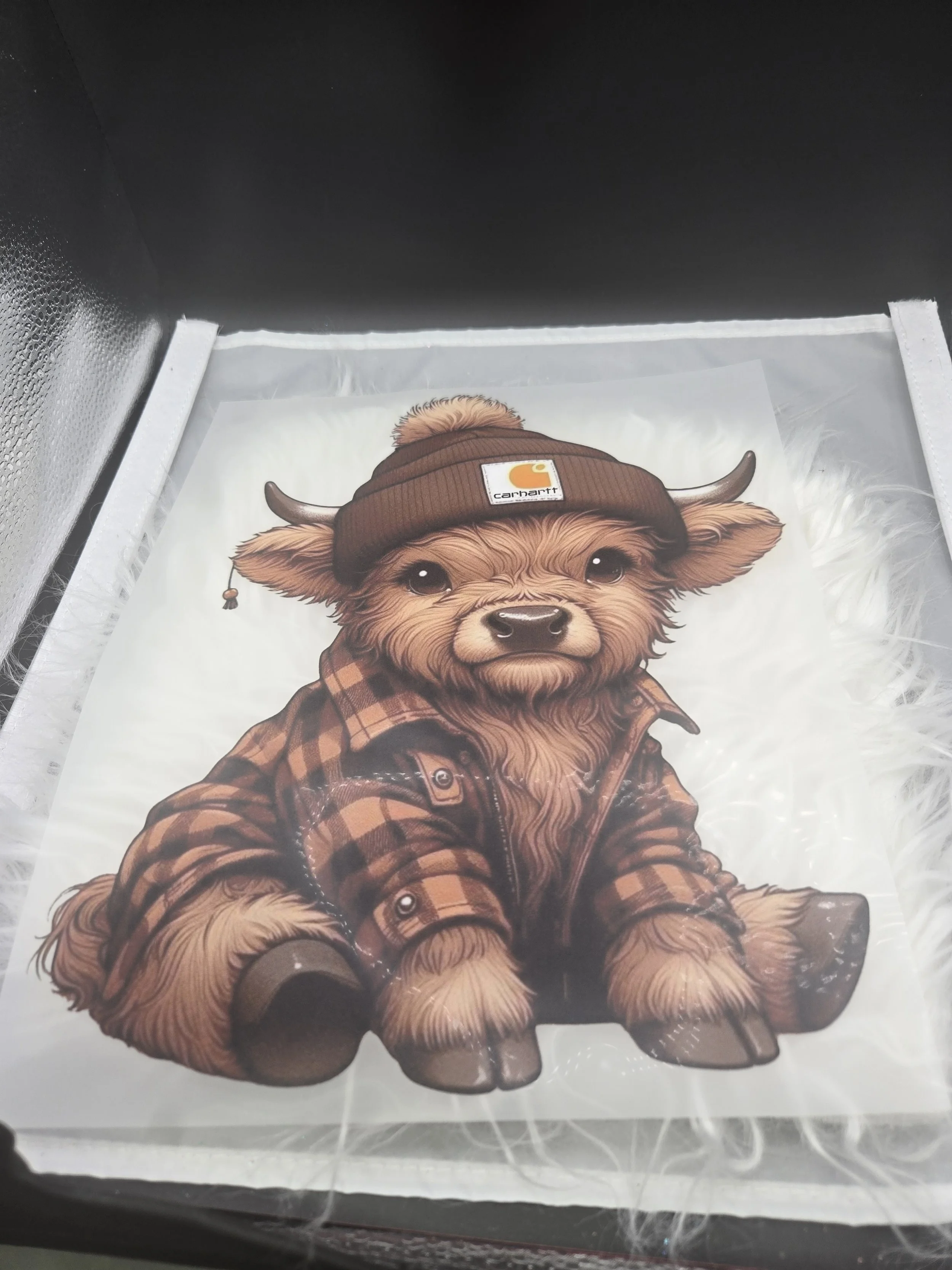 Brown Cow Flannel -562