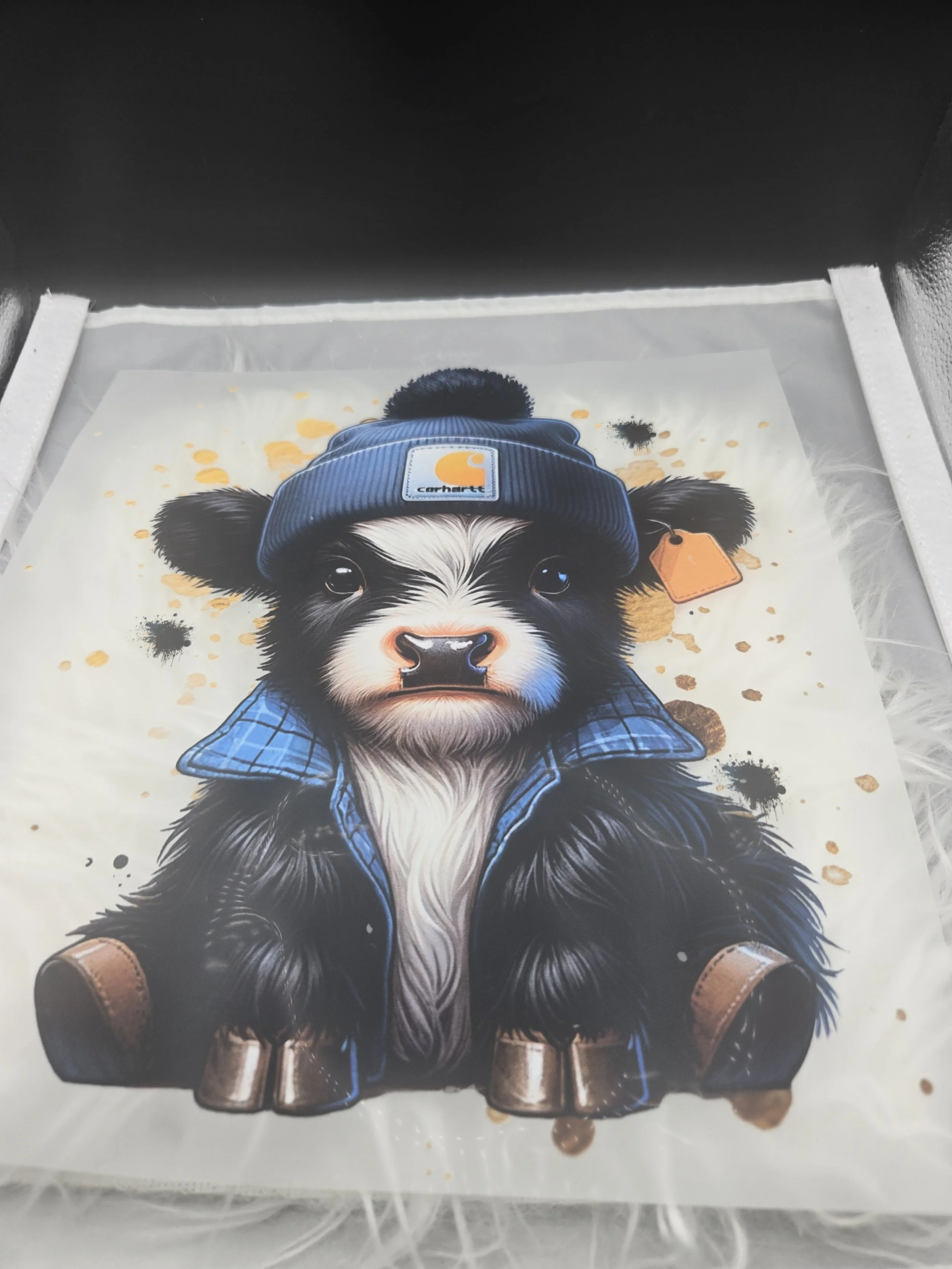 Blue Baby Cow - 536