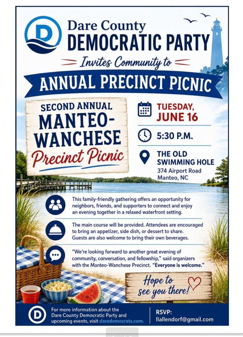 Manteo Precinct Annual Picnic