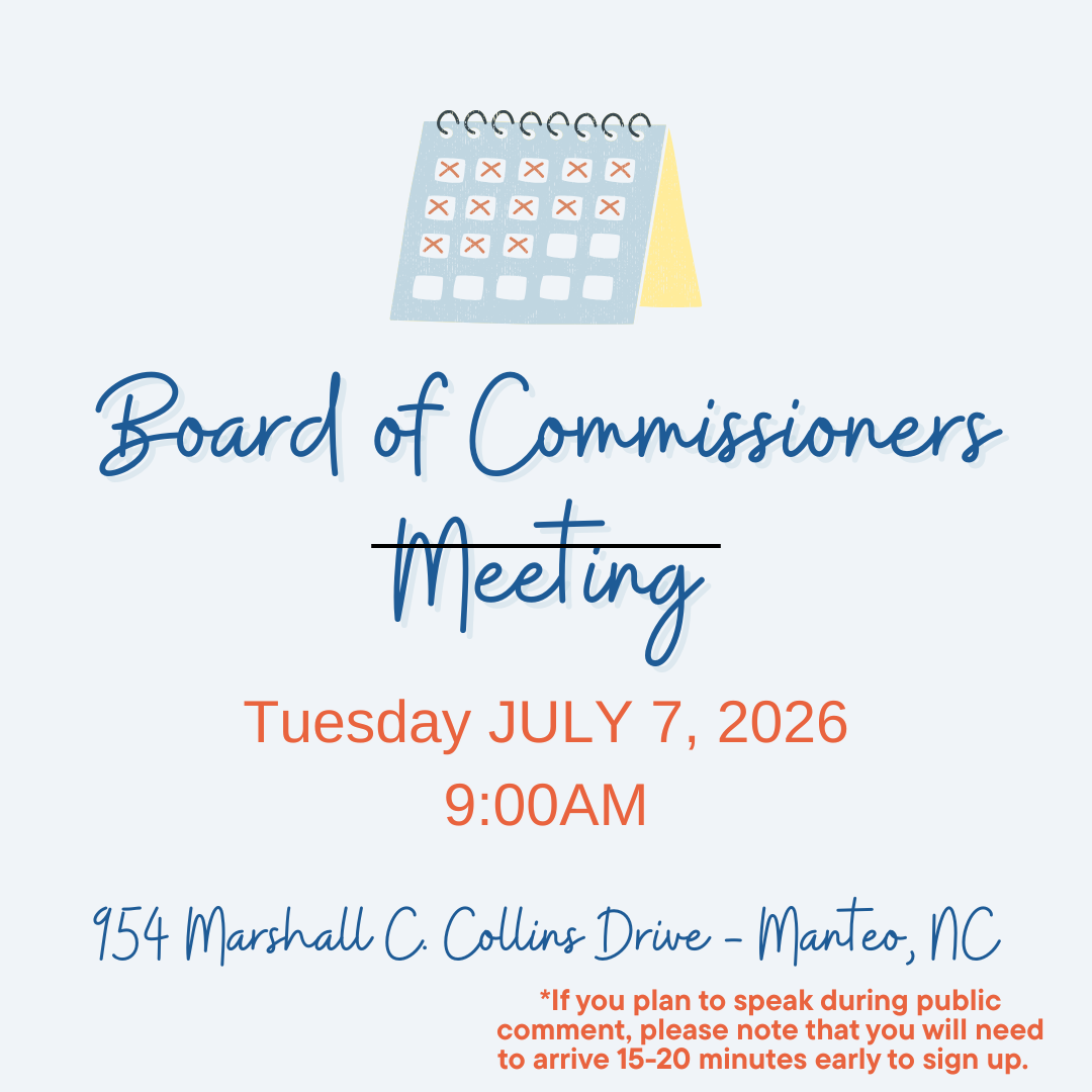 Dare Bd of Commissioners meeting 