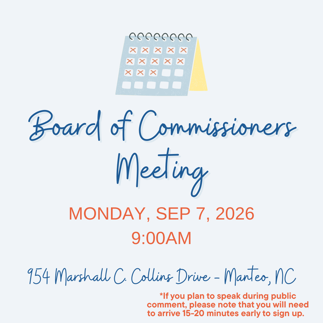Dare Bd of Commissioners meeting (Sep)