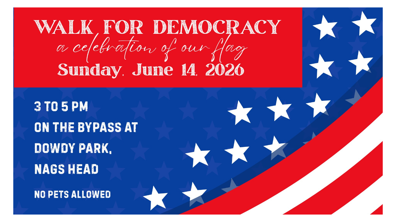 The Outer Banks Voice - Community Organizations host “Walk for Democracy” in Nags Head on Flag Day 
